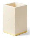 Aerin Shagreen Pencil Cup In Neutral