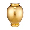 Aerin Siena Large Vase, Gold In Gold
