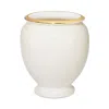Aerin Siena Medium Vase In White