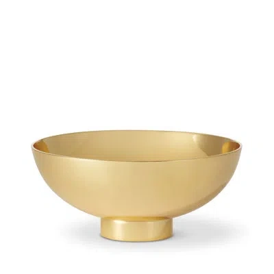 Aerin Sintra Footed Bowl In Gold
