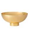 Aerin Sintra Medium Footed Bowl In Gold