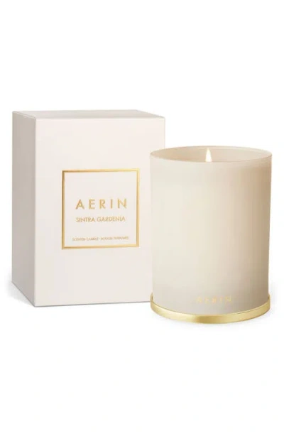 Aerin Sintra Gardenia Scented Candle In White