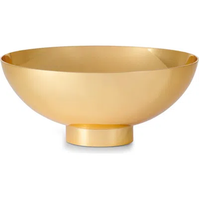 Aerin Sintra Large Footed Bowl In Animal Print
