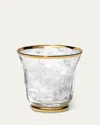 Aerin Sophia Ice Bucket In Cleargold