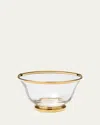 Aerin Sophia Nut Bowl In Clear 18k Gold
