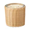 Aerin Tulia Wicker Candle, 64 Oz. In Brown