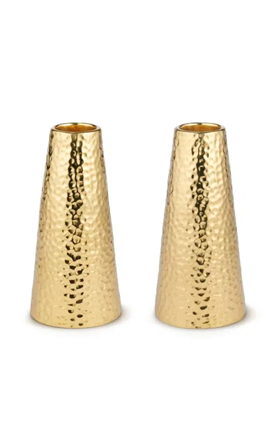 Aerin - Tulln Small Candleholder (s/2) - Gold