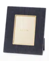 Aerin Valentina Velvet Frame, 4" X 6" In Dusk Blue