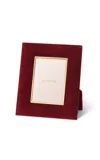 Aerin Valentina Velvet Frame In Burgundy