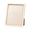 Aerin Varda Lacquer Frame, 8 X 10 In White