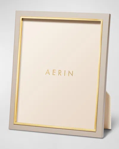 Aerin Varda Lacquer Photo Frame, French Blue - 8x10 In Brown