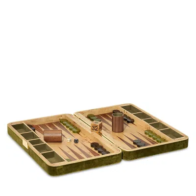 Aerin Velvet Backgammon Set In Multi