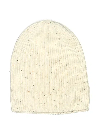 Pre-owned Aero Beanie Hat In White