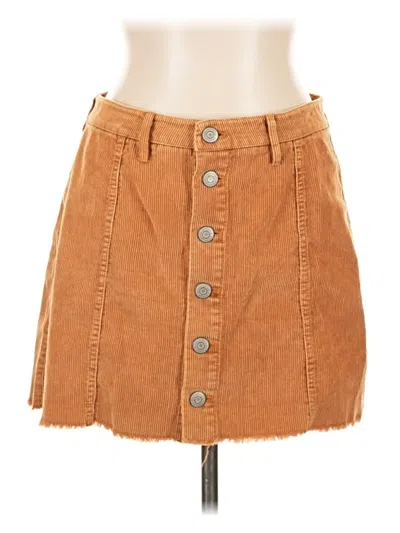 Pre-owned Aero Casual Skirt In Brown
