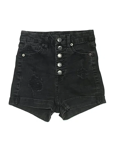 Pre-owned Aero Denim Shorts In Black