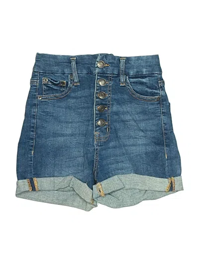 Pre-owned Aero Denim Shorts In Blue