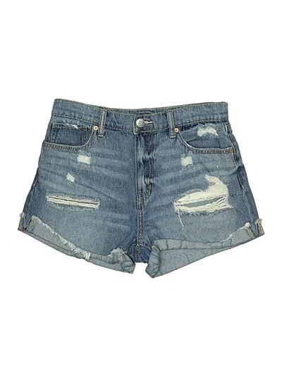 Pre-owned Aero Denim Shorts In Blue