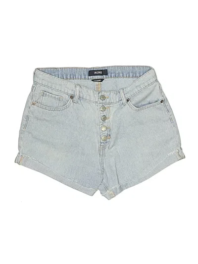 Pre-owned Aero Denim Shorts In Blue