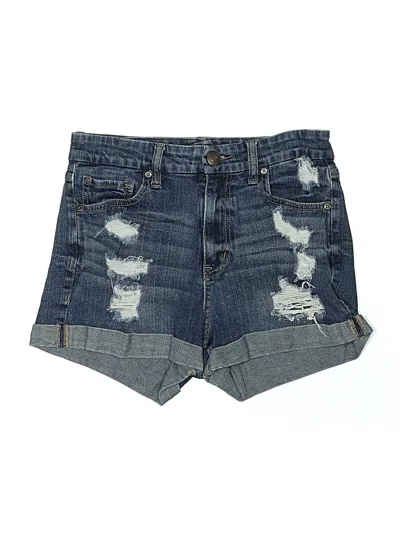 Pre-owned Aero Denim Shorts In Blue