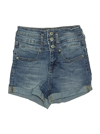 Pre-owned Aero Denim Shorts In Blue
