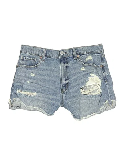Pre-owned Aero Denim Shorts In Blue