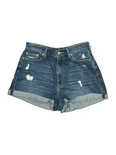 Pre-owned Aero Denim Shorts In Blue