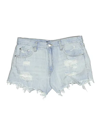 Pre-owned Aero Denim Shorts In Blue