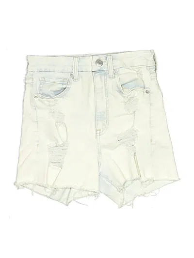 Pre-owned Aero Denim Shorts In Blue