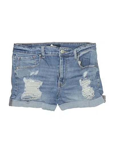 Pre-owned Aero Denim Shorts In Blue