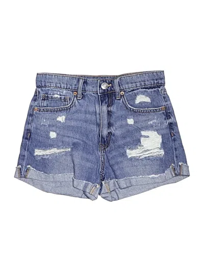 Pre-owned Aero Denim Shorts In Blue
