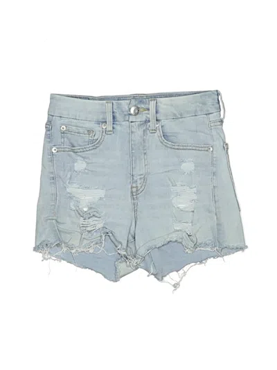 Pre-owned Aero Denim Shorts In Blue