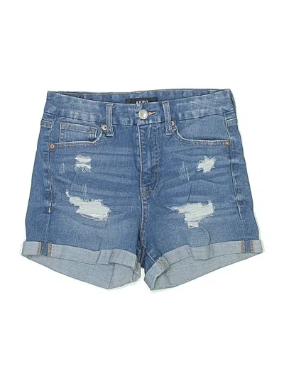 Pre-owned Aero Denim Shorts In Blue