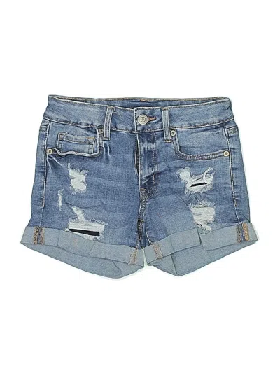 Pre-owned Aero Denim Shorts In Blue