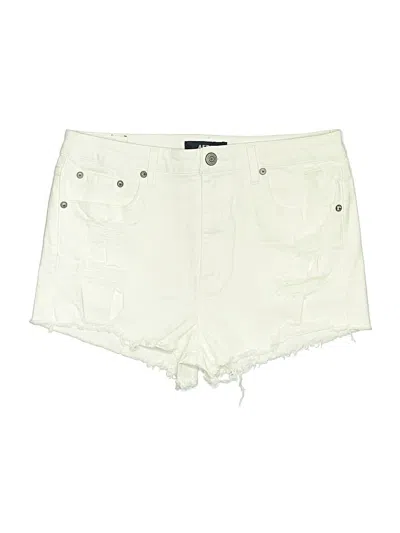 Pre-owned Aero Denim Shorts In White