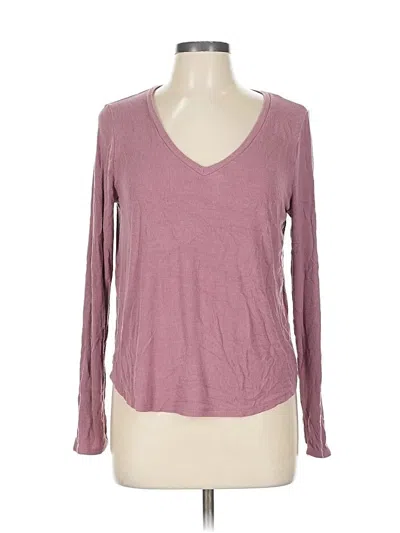 Pre-owned Aero Long Sleeve T-shirt In Pink