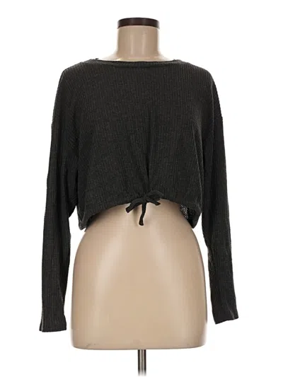 Pre-owned Aero Long Sleeve T-shirt In Black