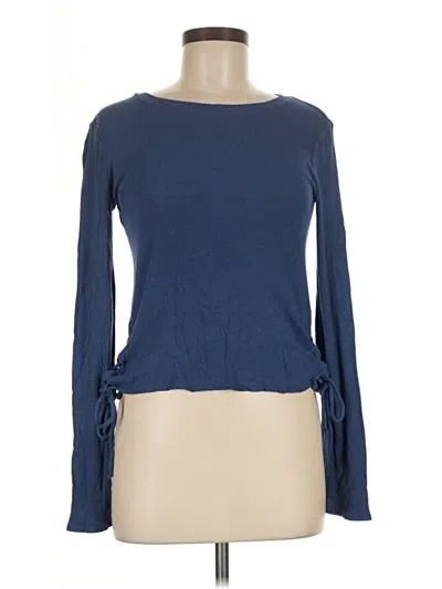 Pre-owned Aero Long Sleeve T-shirt In Blue