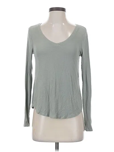Pre-owned Aero Long Sleeve T-shirt In Gray