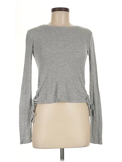 Pre-owned Aero Long Sleeve T-shirt In Gray