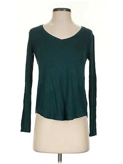 Pre-owned Aero Long Sleeve T-shirt In Green