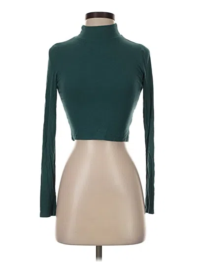 Pre-owned Aero Long Sleeve Turtleneck In Green