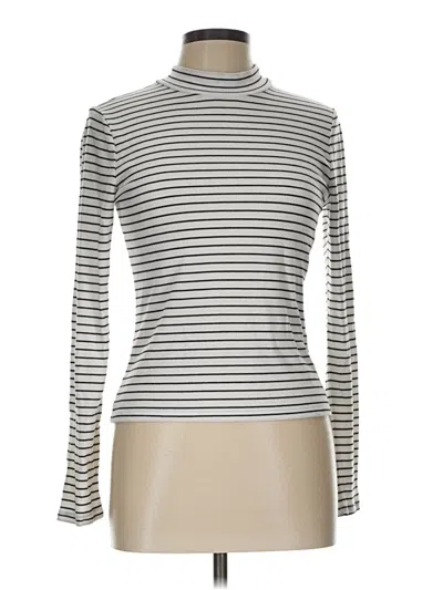 Pre-owned Aero Long Sleeve Turtleneck In Silver