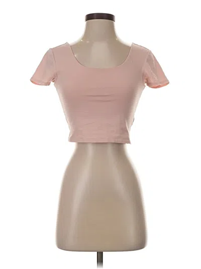 Pre-owned Aero Short Sleeve T-shirt In Pink