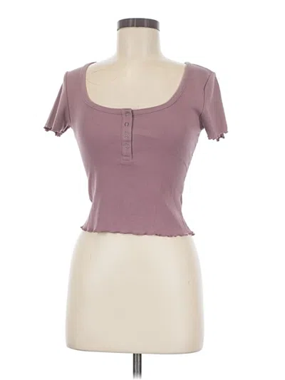 Pre-owned Aero Short Sleeve T-shirt In Purple