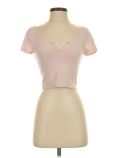 Pre-owned Aero Short Sleeve T-shirt In Tan