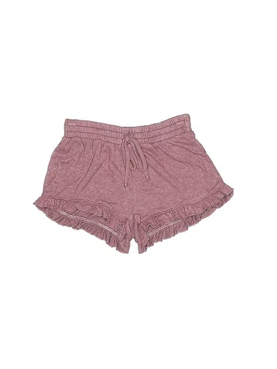 Pre-owned Aero Shorts In Burgundy