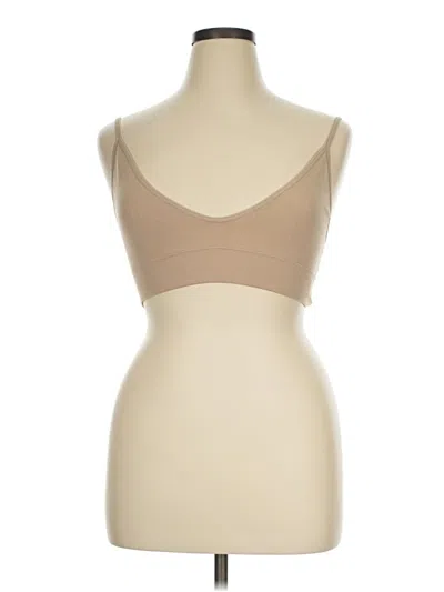 Pre-owned Aero Sports Bra In Tan
