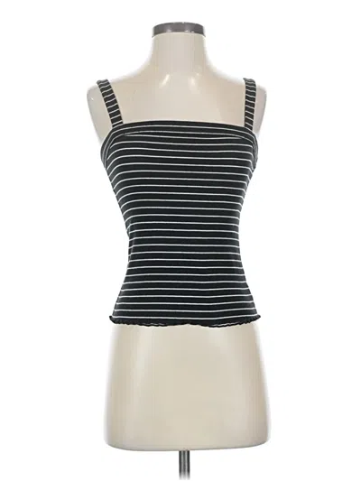 Pre-owned Aero Tank Top Black Strapless Neckline Tops