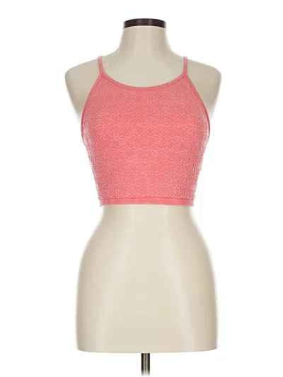 Pre-owned Aero Tank Top Red Halter Neckline Tops