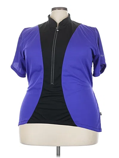 Pre-owned Aero Tech Designs Cyclewear Active T-shirt In Blue